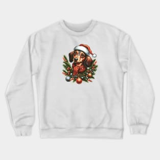 Dachshund Christmas Crewneck Sweatshirt